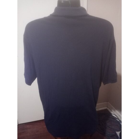 LACOSTE Mens Polo Shirt Size 8 3XL Navy Blue Cotton - Picture 7 of 12